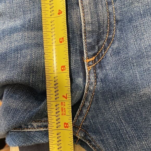 Rag & Bone skinny mid rise ripped Whiskered jeans size 28 - Picture 8 of 9